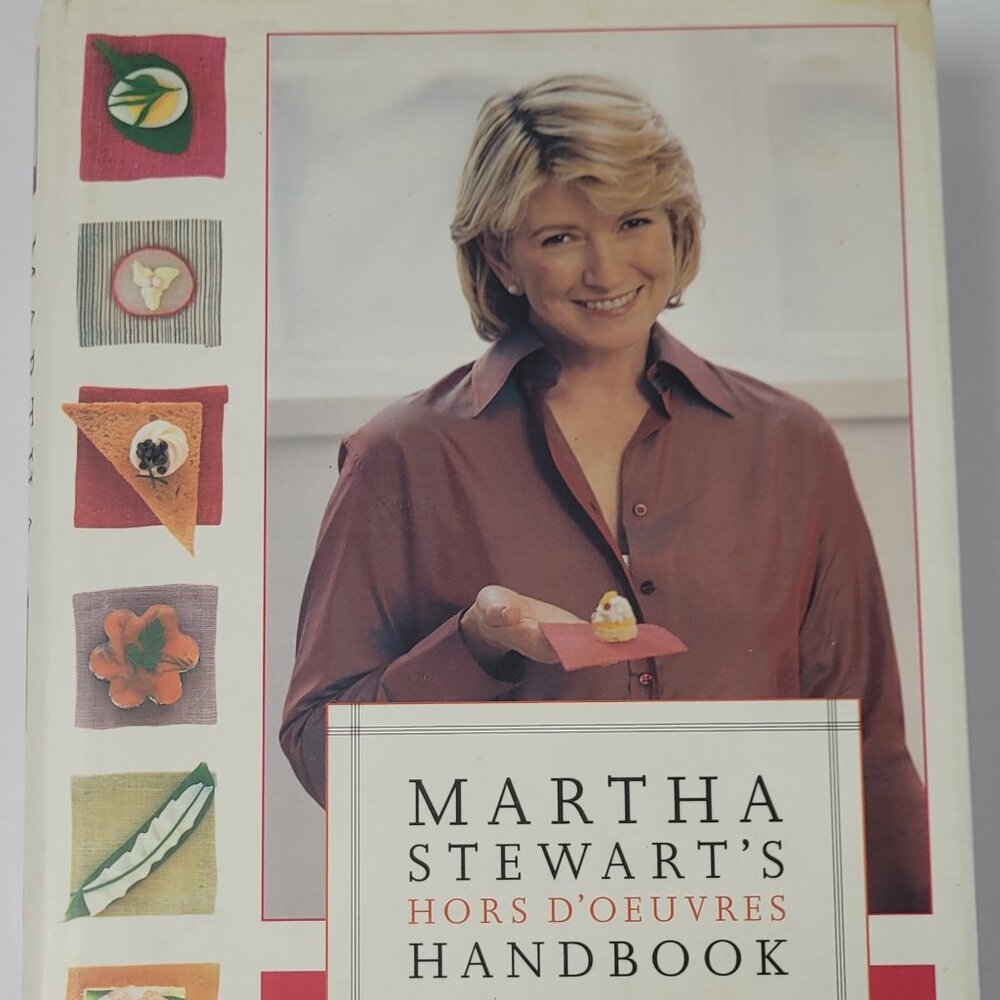 Cookbook Martha Stewart's Hors d'Oeuvres Handbook Martha Stewart & Susan Spungen